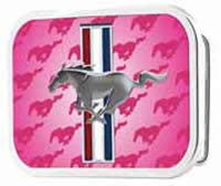 008242 Ford Mustang Pink Buckle